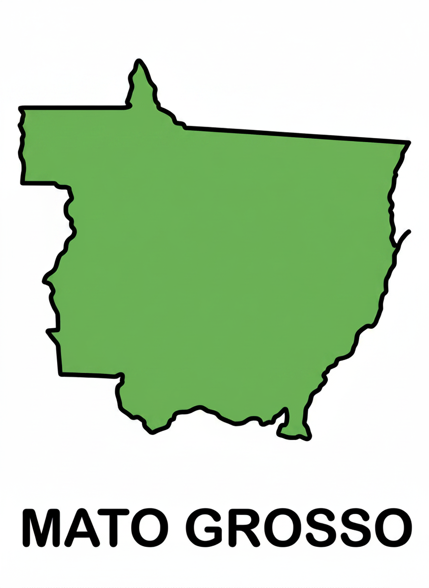 Mapas dos Estados do Brasil