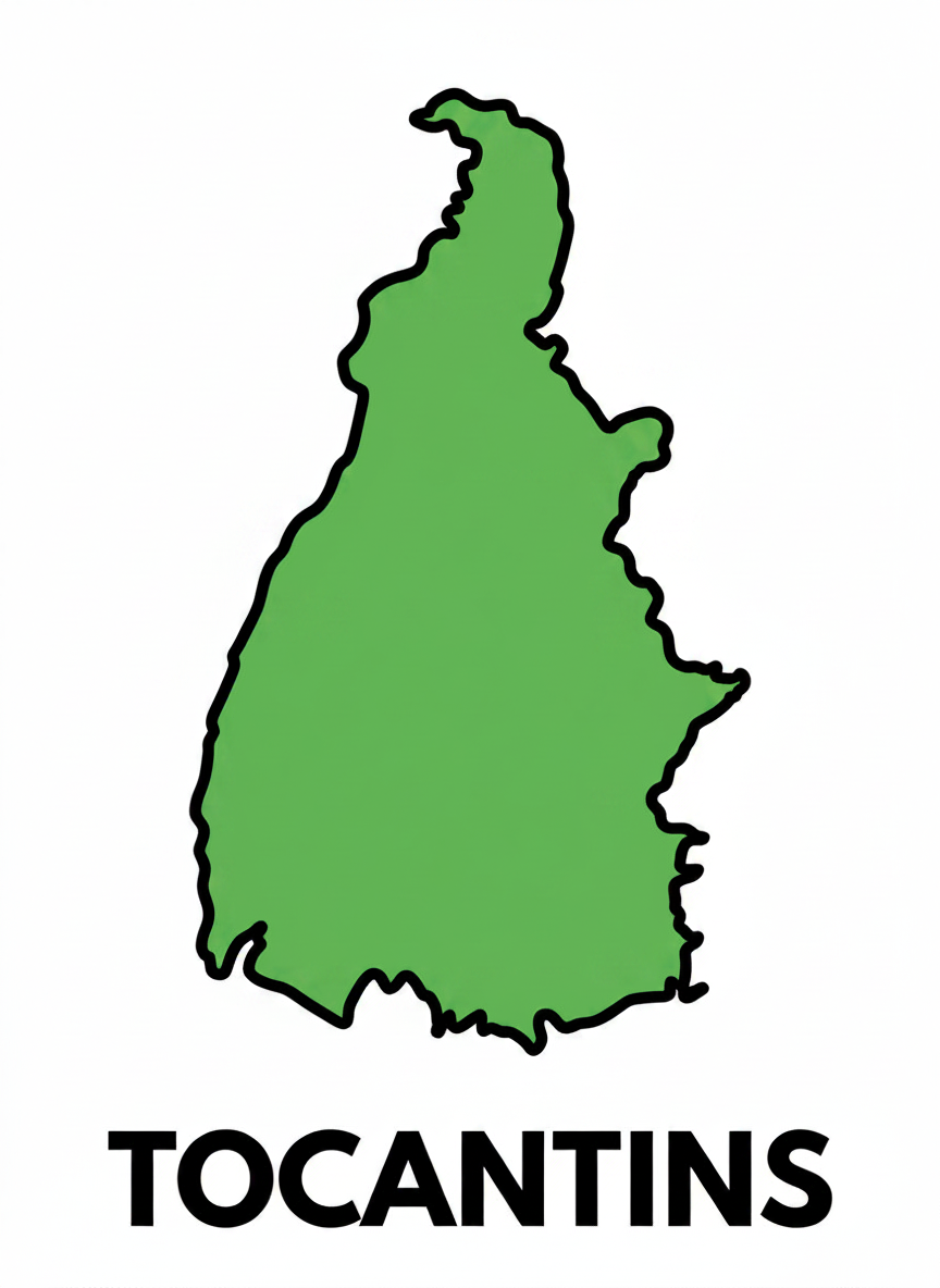 Mapas dos Estados do Brasil