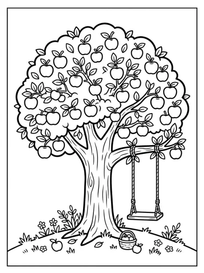Desenho de Manzano para colorir