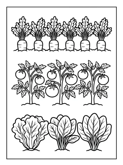 Desenho de Huerta para colorir