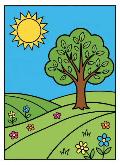 Referência colorida